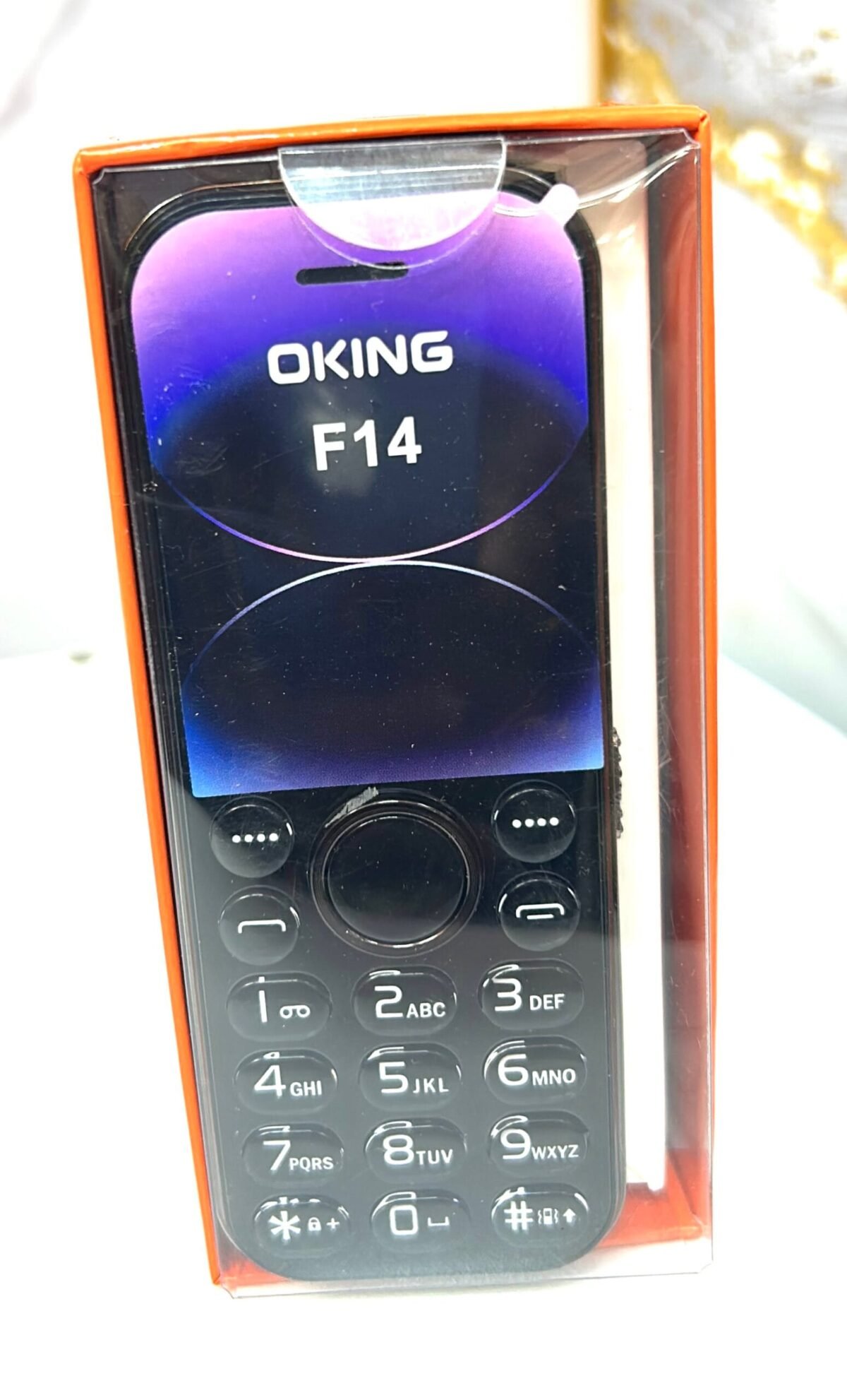 Oking F14 Feature phone Dual SIM phone FM radio phone Basic camera phone Flashlight phone 1800mAh battery phone Affordable mobile device Simple mobile phone Reliable feature phone